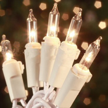 Clear Mini Christmas String Lights