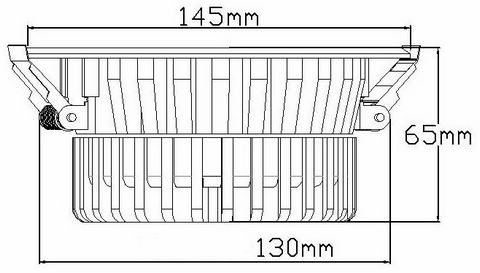 LED Downight 4X-9W