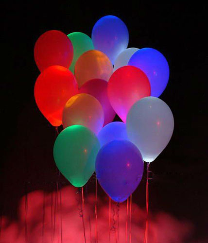Wedding Lighted Balloons