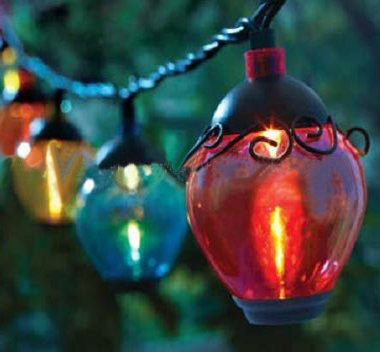Outdoor LED Holiday Lantern Light
