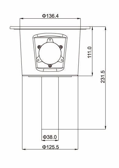 1W Silicon Solar LED Shining Lamp